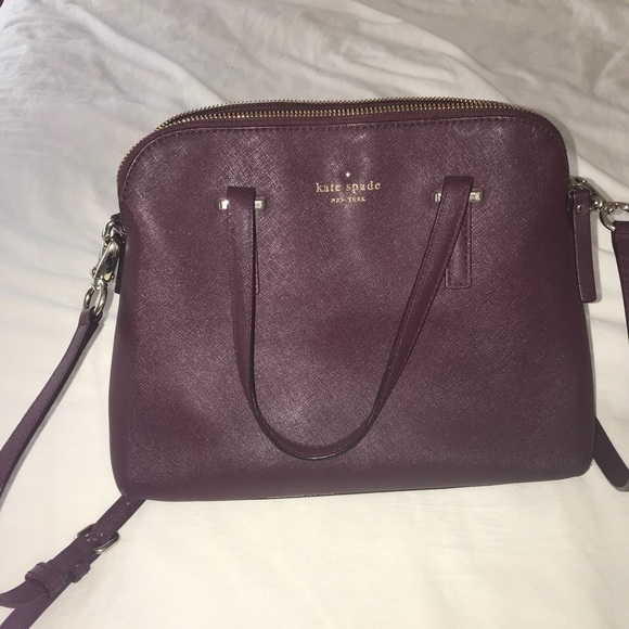 Purple Kate Spade bag - Picture 1 of 2